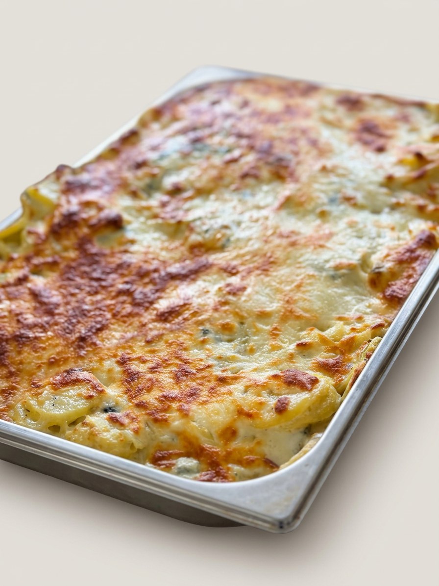 Gratin dauphinois gratiné au four — Meddah Traiteur